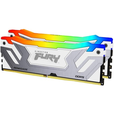 KINGSTON FURY Renegade RGB White XMP 48GB DDR5 8400MT/s / CL40 / CUDIMM / Kit 2x 24GB