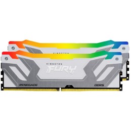 KINGSTON FURY Renegade RGB White XMP 48GB DDR5 8400MT/s / CL40 / CUDIMM / Kit 2x 24GB