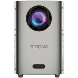 STRONG projektor Q1/ LCD/ HD (1280x720)/ 180 ANSI lm/ USB 2.0/ HDMI/ BT/ Wi-Fi/ Repro/ šedý