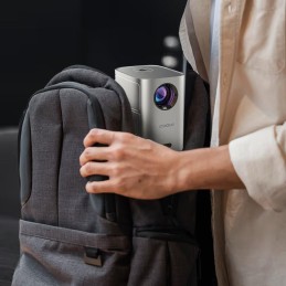 STRONG projektor Q1/ LCD/ HD (1280x720)/ 180 ANSI lm/ USB 2.0/ HDMI/ BT/ Wi-Fi/ Repro/ šedý