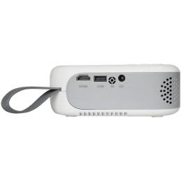 STRONG projektor N1/ LCD/ HD (1280x720)/ 120 ANSI lm/ USB 2.0/ HDMI/ microSD/ Repro/ bílo-šedý