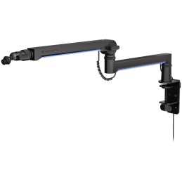Endorfy rameno na mikrofon Broadcast Low Profile RGB Boom Arm / 360st. rotace / kulová hlava / LED osvětlení