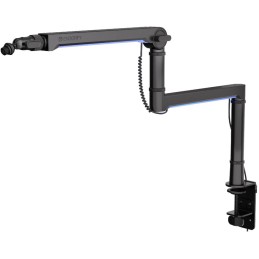 Endorfy rameno na mikrofon Broadcast Low Profile RGB Boom Arm / 360st. rotace / kulová hlava / LED osvětlení