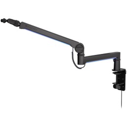 Endorfy rameno na mikrofon Broadcast Low Profile RGB Boom Arm / 360st. rotace / kulová hlava / LED osvětlení