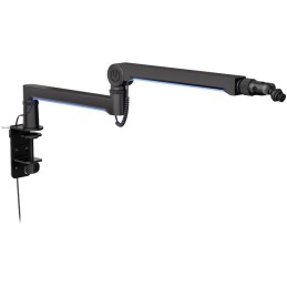 Endorfy rameno na mikrofon Broadcast Low Profile RGB Boom Arm / 360st. rotace / kulová hlava / LED osvětlení