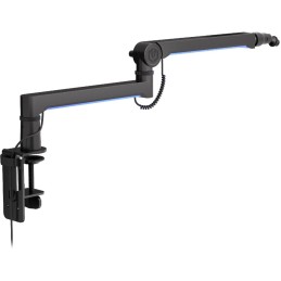 Endorfy rameno na mikrofon Broadcast Low Profile RGB Boom Arm / 360st. rotace / kulová hlava / LED osvětlení