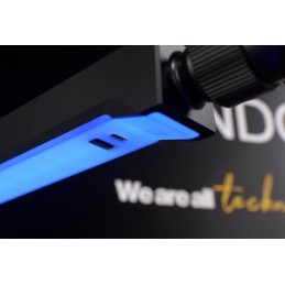 Endorfy rameno na mikrofon Broadcast Low Profile RGB Boom Arm / 360st. rotace / kulová hlava / LED osvětlení