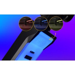 Endorfy rameno na mikrofon Broadcast Low Profile RGB Boom Arm / 360st. rotace / kulová hlava / LED osvětlení