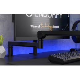 Endorfy rameno na mikrofon Broadcast Low Profile Boom Arm / 360st. rotace / kulová hlava / černý