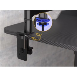 Endorfy rameno na mikrofon Broadcast Low Profile Boom Arm / 360st. rotace / kulová hlava / černý