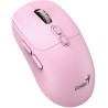 GENIUS NX-8080S BT Young Pink/podwójny Bluetooth + 2,4 GHz/1600 dpi/bezprzewodowy/Copilot/cichy/7 przycisków/różowy