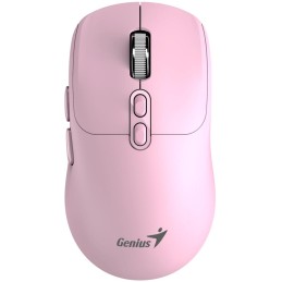 GENIUS NX-8080S BT Young Pink/ duální Bluetooth + 2,4GHz/ 1600 dpi/ bezdrátová/ Copilot/ tichá/ 7tlačítková/ růžová