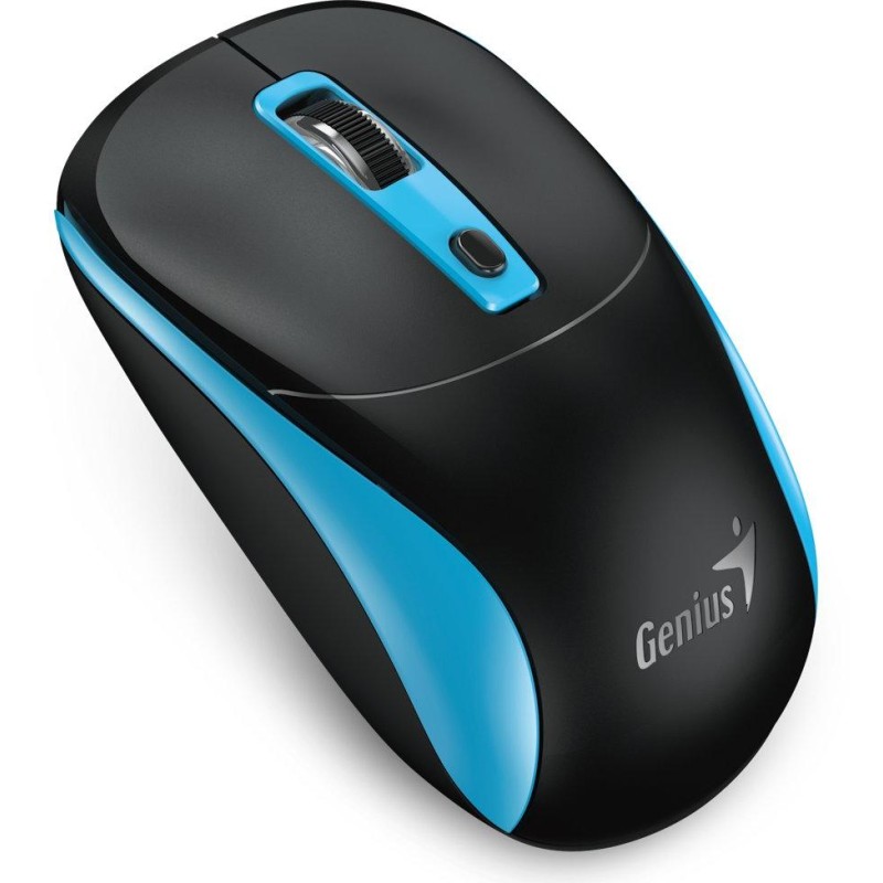 GENIUS NX-7123 BlackBlue/ 1200 dpi/ bezdrátová/ Copilot/ 4tlačítková/ černomodrá