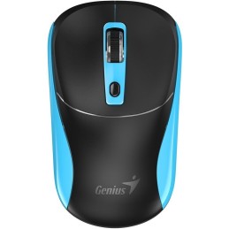 GENIUS NX-7123 BlackBlue/ 1200 dpi/ bezdrátová/ Copilot/ 4tlačítková/ černomodrá