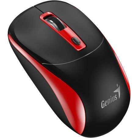 GENIUS NX-7123 BlackRed/ 1200 dpi/ bezdrátová/ Copilot/ 4tlačítková/ černočervená