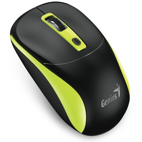 GENIUS NX-7123 BlackGreen/ 1200 dpi/ bezdrátová/ Copilot/ 4tlačítková/ černozelená