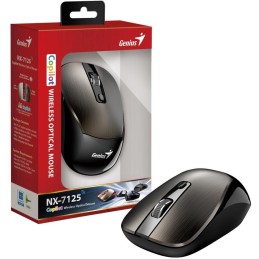 GENIUS NX-7125 Chocolate/ 1200 dpi/ bezdrátová/ Copilot/ 4tlačítková/ čokoládová