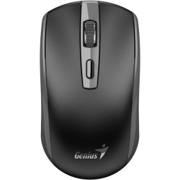 GENIUS ECO-8150 BlackGrey/ 1200 dpi/ bezdrátová/ dobíjecí/ Copilot/ 4tlačítková/ černošedá