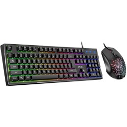 GENIUS GX GAMING Scorpion KM-GX3/ drátový set klávesnice s myší/ RGB podsvícení/ Copilot/ USB/ černá/ CZ+SK layout