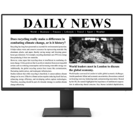 BENQ 24" LED GW2491 23,8" IPS 1920x1080, 100Hz , 250dcm, 5ms, 1300:1,  HDMI , DP , tenký rámeček