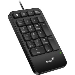 GENIUS NumPad 125/ Drátová/ USB-C/ Copilot/ slim design/ předložka/ černá