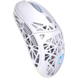 Endorfy myš LIV Plus Onyx White Wireless / PAW3395 / Khail GM 8.0 / bezdrátová / ultralehká / dockovací stanice / bílá