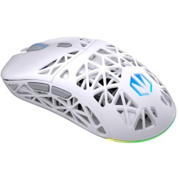 Endorfy myš LIV Plus Onyx White Wireless / PAW3395 / Khail GM 8.0 / bezdrátová / ultralehká / dockovací stanice / bílá