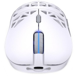 Endorfy myš LIV Plus Onyx White Wireless / PAW3395 / Khail GM 8.0 / bezdrátová / ultralehká / dockovací stanice / bílá