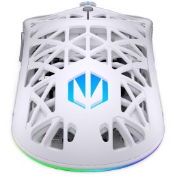 Endorfy myš LIV Plus Onyx White Wireless / PAW3395 / Khail GM 8.0 / bezdrátová / ultralehká / dockovací stanice / bílá