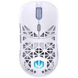 Endorfy myš LIV Plus Onyx White Wireless / PAW3395 / Khail GM 8.0 / bezdrátová / ultralehká / dockovací stanice / bílá