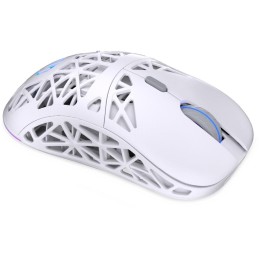 Endorfy myš LIV Wireless Onyx White / PAW3311 / Khail GM 4.0 / ARGB / bezdrátová / ultralehká / bílá