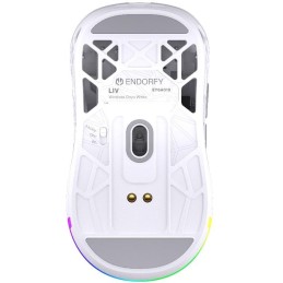 Endorfy myš LIV Wireless Onyx White / PAW3311 / Khail GM 4.0 / ARGB / bezdrátová / ultralehká / bílá