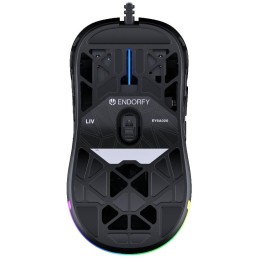Endorfy myš LIV / PAW3311 / Khail GM 4.0 / ARGB / drátová / ultralehká / černá