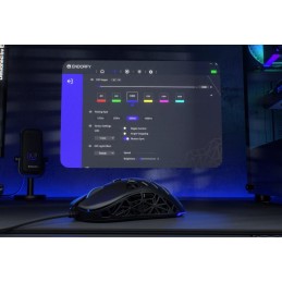 Endorfy myš LIV / PAW3311 / Khail GM 4.0 / ARGB / drátová / ultralehká / černá