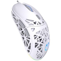 Endorfy myš LIV Onyx White / PAW3311 / Khail GM 4.0 / ARGB / drátová / ultralehká / bílá