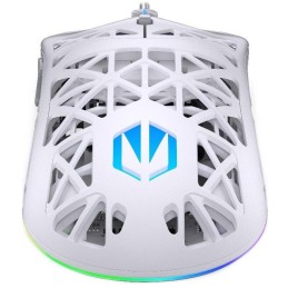 Endorfy myš LIV Onyx White / PAW3311 / Khail GM 4.0 / ARGB / drátová / ultralehká / bílá