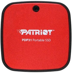 PATRIOT Portable SSD PDP31 500GB M.2 2230 format / USB 3.2 Gen2 / USB Type-C / externí / černo-červený
