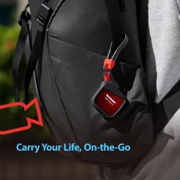 PATRIOT Portable SSD PDP31 2TB M.2 2230 format / USB 3.2 Gen2 / USB Type-C / externí / černo-červený