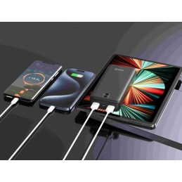 Swissten Power bank 20000 mAh WORX PRO - černá