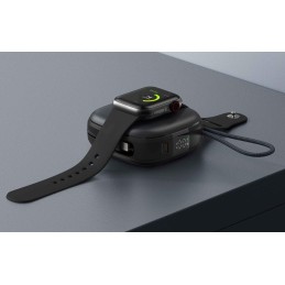 Swissten Power bank VOLTBOX MagGO 10000 mAh s integrovanými kabely + MAGSAFE + Apple WATCH