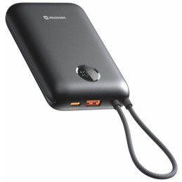 Swissten Power bank VOLTBOX 35W 20000 mAh s integrovanými kabely - USB-C, A, Lightning / černá