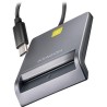 AXAGON contact smart card reader USB-C (eCitizen) / Smart Card / CRE-SM3TC / USB type-C / 1.2m