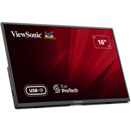 ViewSonic VA1650 16" 16:9  1920 x 1080 SuperClear® IPS přenosný monitor, HDMI,2 USB type C, ochranný obal