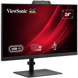 ViewSonic VG2441V '24" 16:9 1920 x 1080 FHD SuperClear® IPS , 120Hz, HDMI, DP, Webcam, mikrofon, USB, Speakers