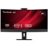 ViewSonic VG3457CV 34" 21:9, 3440 x 1440, SuperClear®VA, zakrzywiony, 2 HDMI, DP, 100 W USB-C, RJ45, USB, głośniki, regulacja wy
