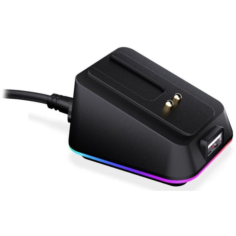 Endorfy dokovací stanice pro LIV a LIV Plus / USB port / RGB podsvícení / černá