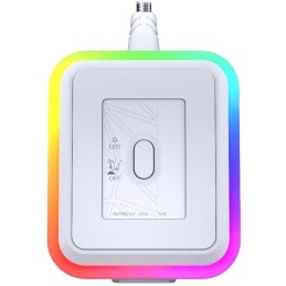 Endorfy dokovací stanice pro LIV a LIV Plus / USB port / RGB podsvícení / bílá