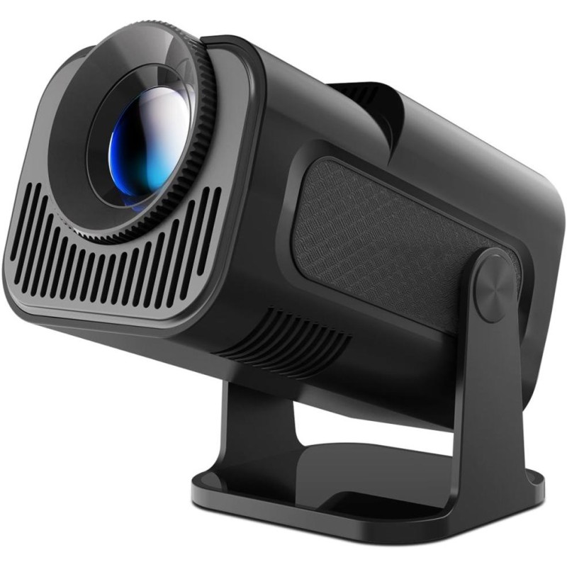 HELMER chytrý přenosný projektor SP 600 FULL HD (1920 x 1080px)/ HDMI/ USB/ Bluetooth/ Wi-Fi/ Repro/ Android 13/ černý