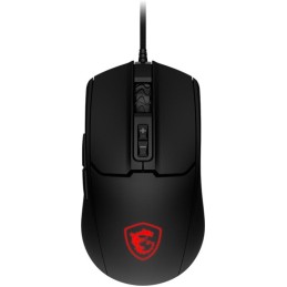 MSI herní myš FORGE GM100/ drátová/ 6.400 dpi/ RGB podsvícení/ 7 tlačítek/ USB
