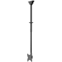 Neomounts CL35-340BL12 Flat Screen Ceiling Mount (Height: 106-156 cm)